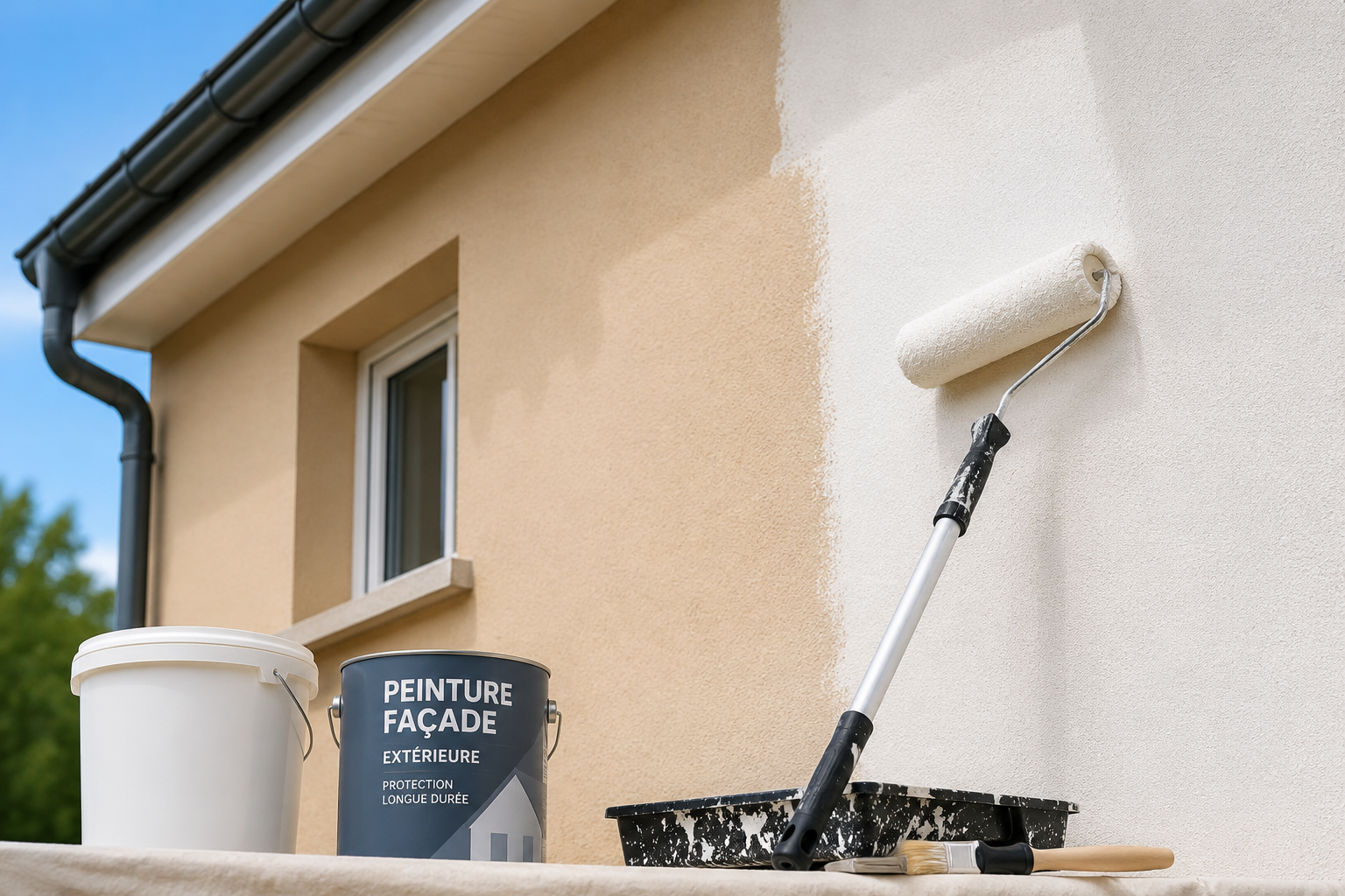 Quelle peinture choisir pour une façade extérieure : guide complet